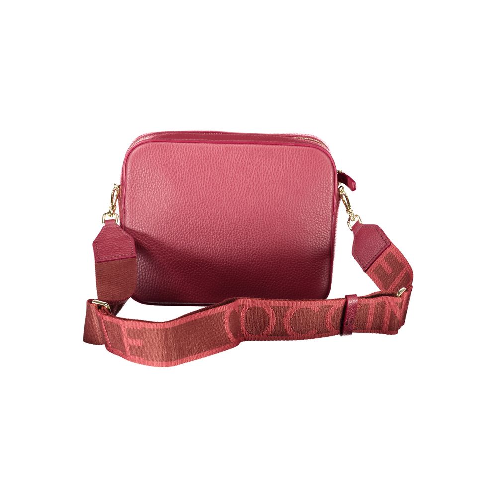 Red Leather Women Bag - ventzia
