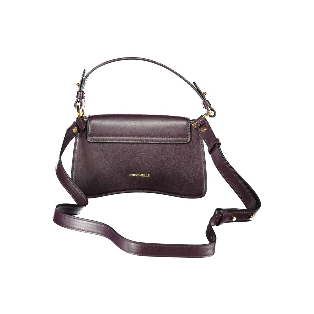 Purple Leather Handbag
