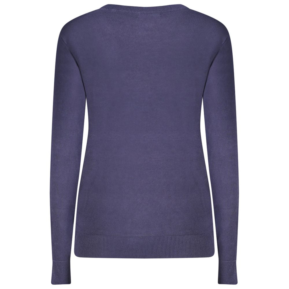 Blue Viscose Sweater