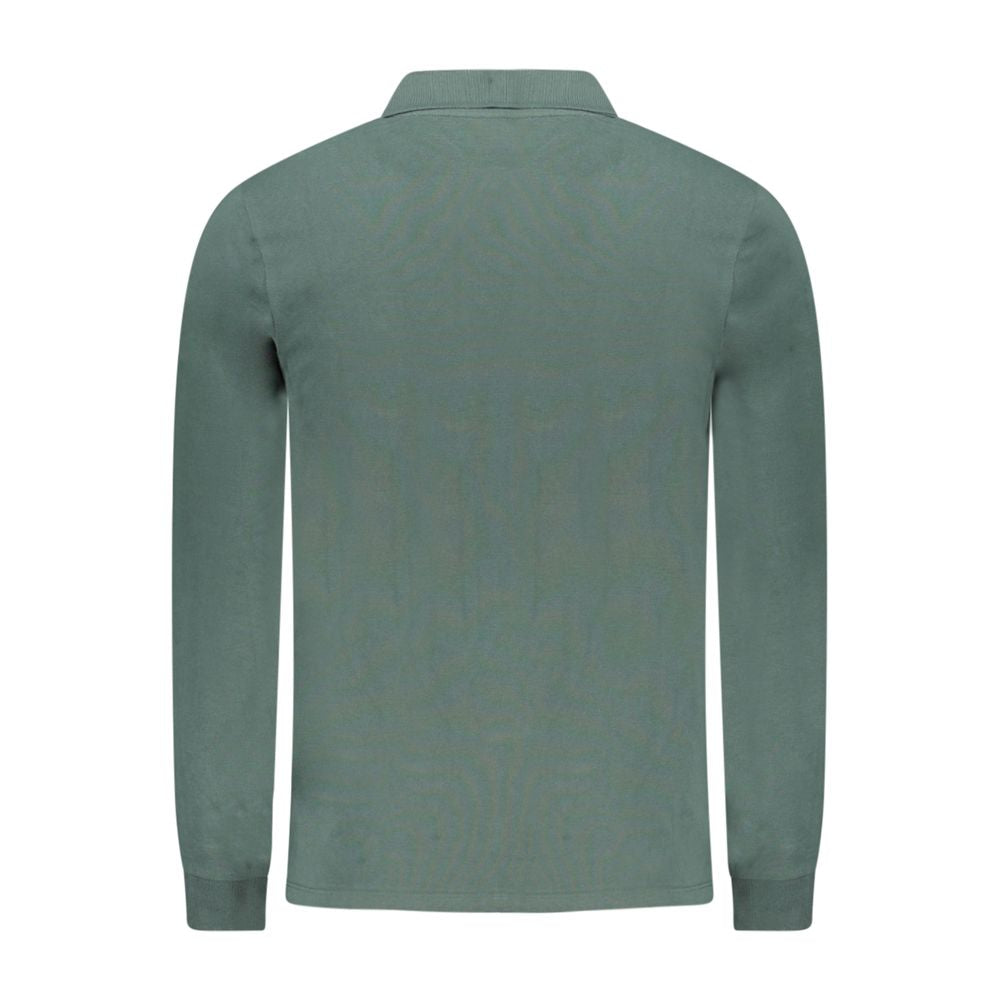 Green Cotton Polo Shirt