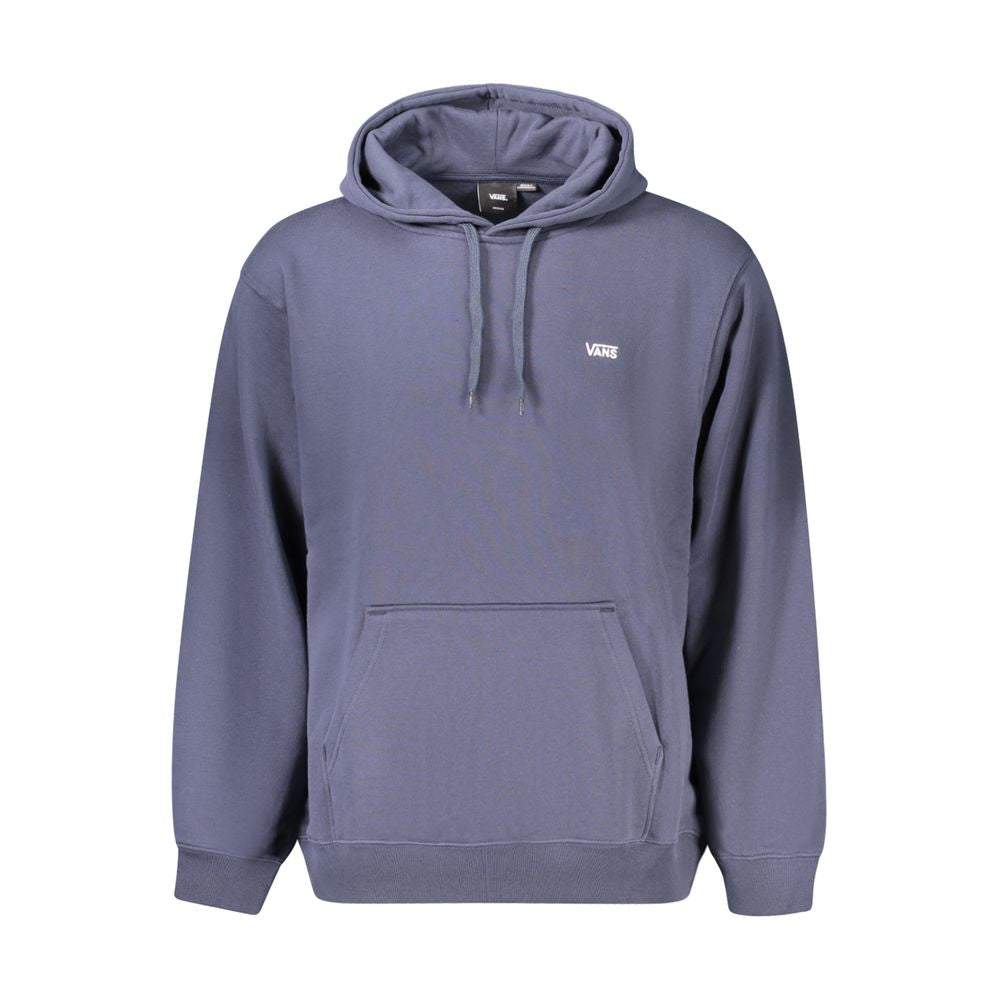 Blue Cotton Men's Hoodie - ventzia