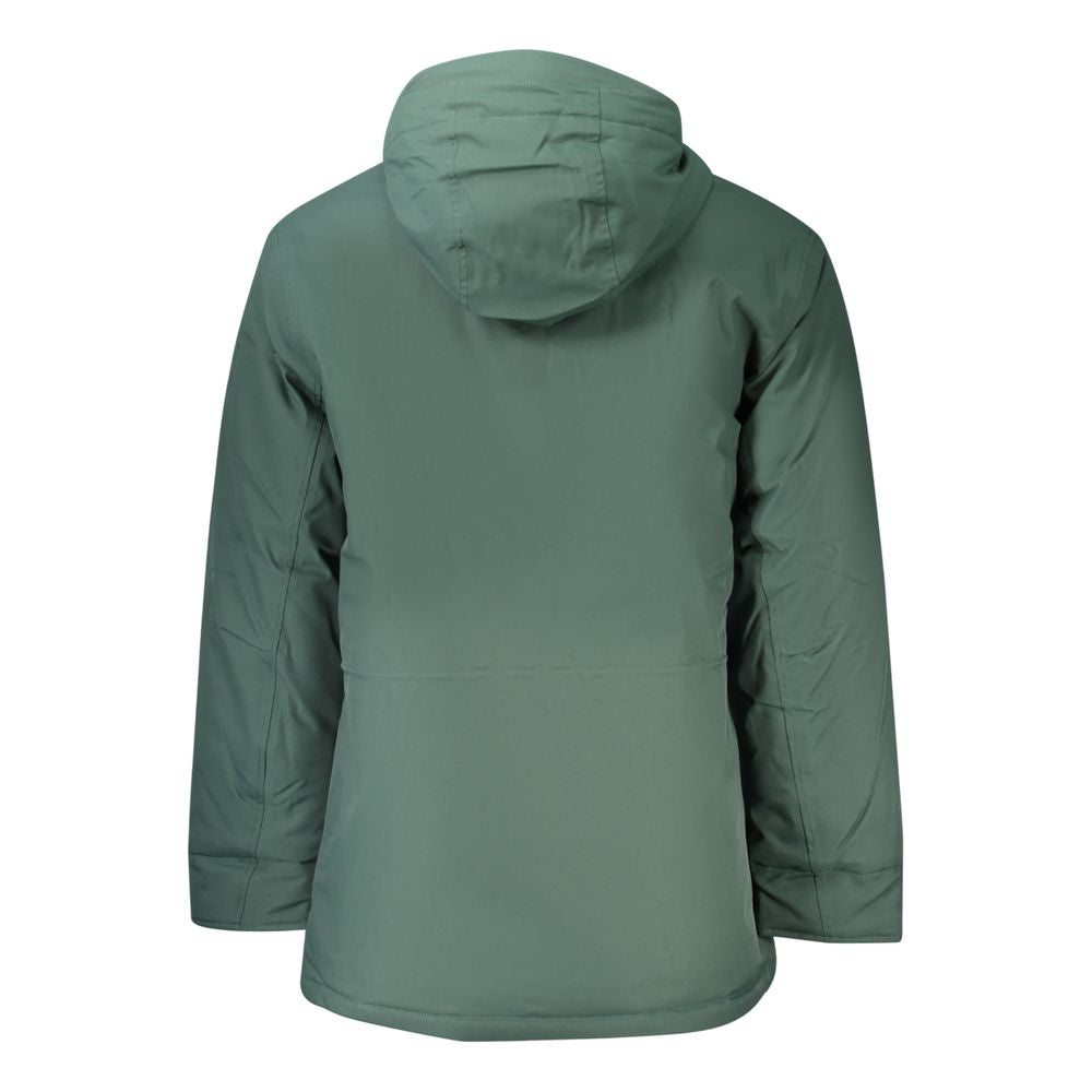 "Verde Polyester Men's Jacket" - ventzia
