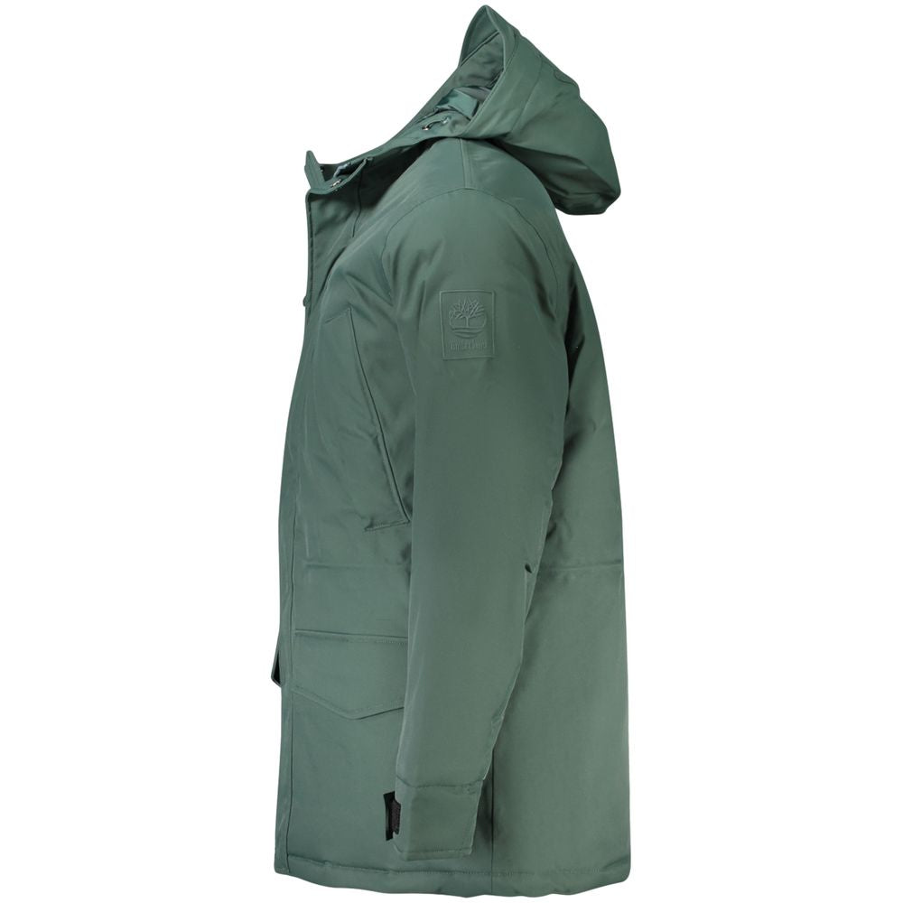 "Verde Polyester Men's Jacket" - ventzia