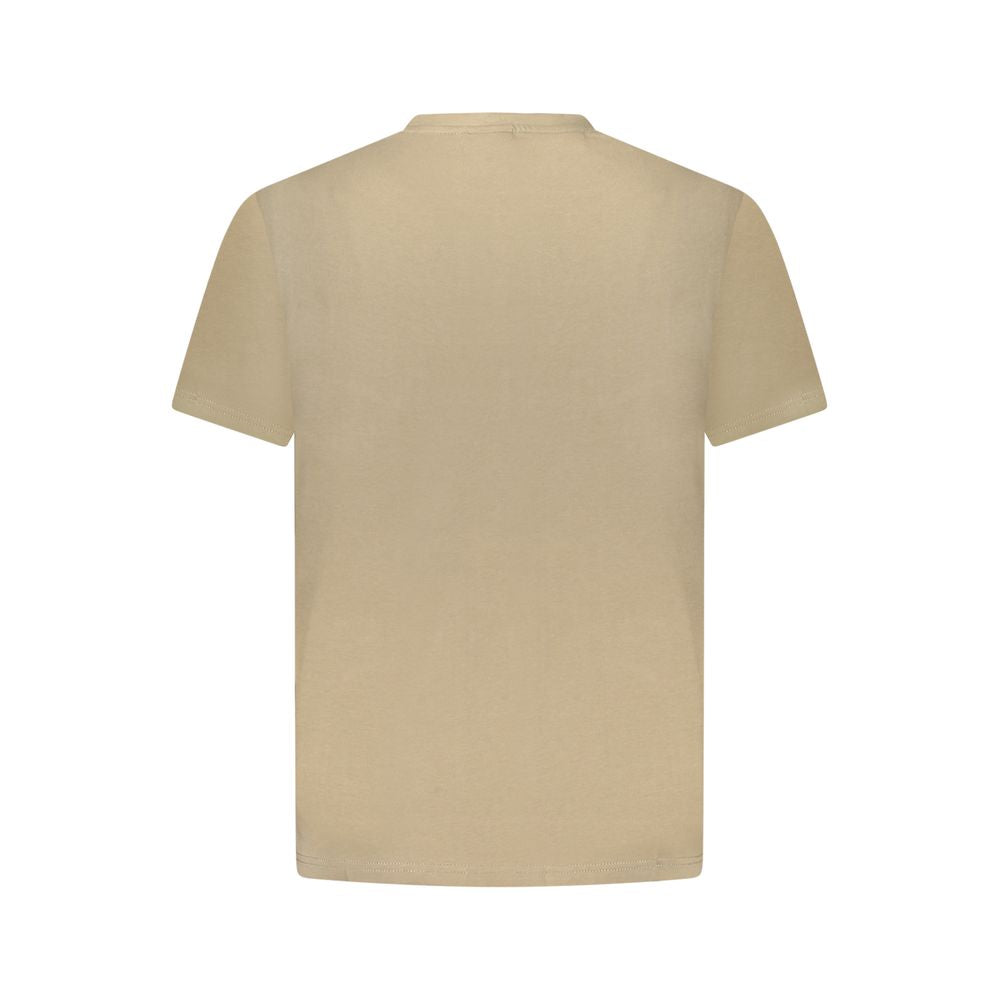 Brown Cotton T-Shirt