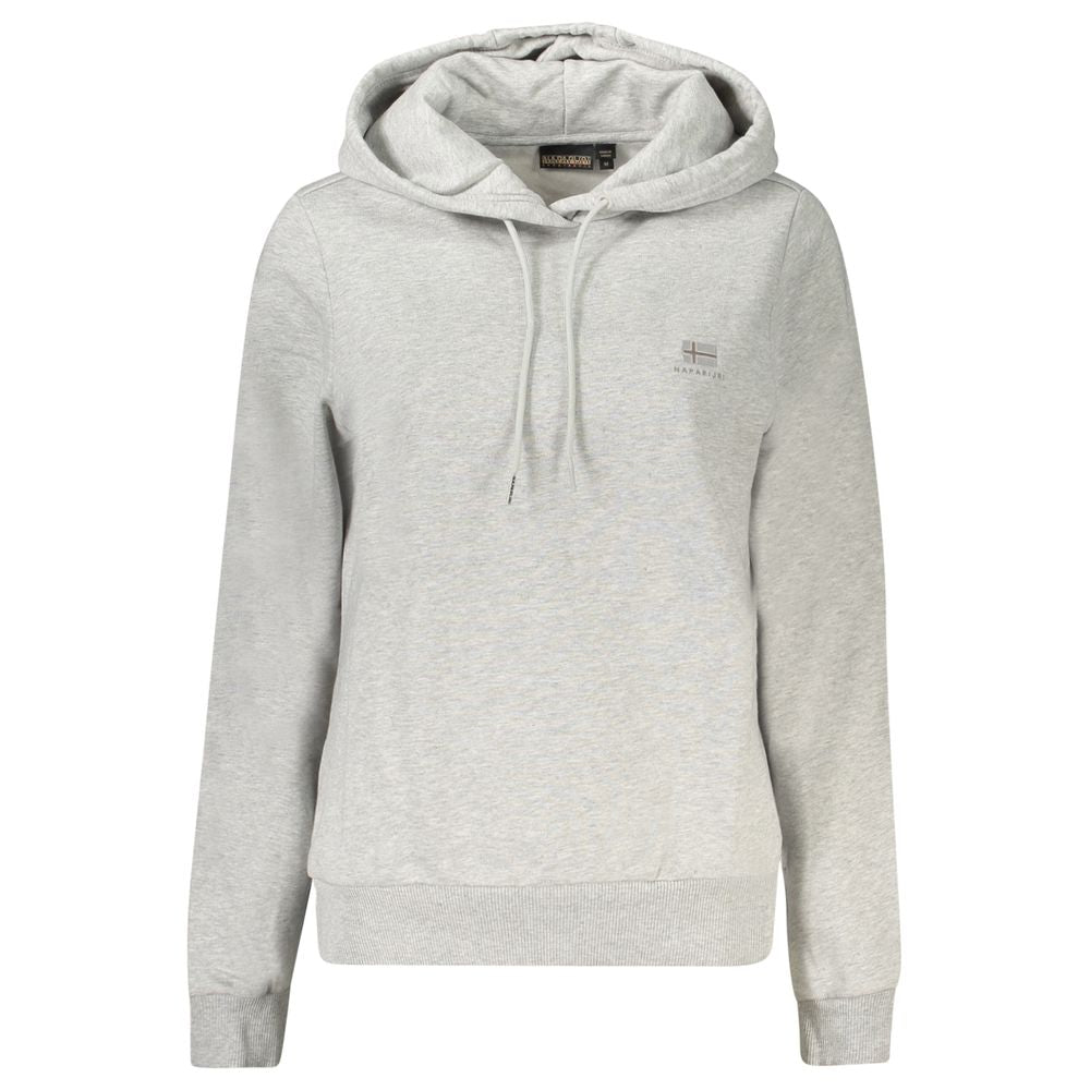 Grigio Cotton Women Sweatshirt - ventzia