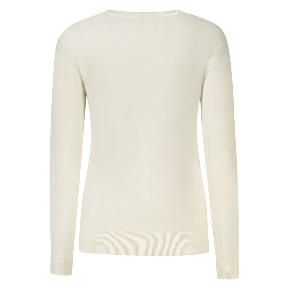 White Viscose Sweater