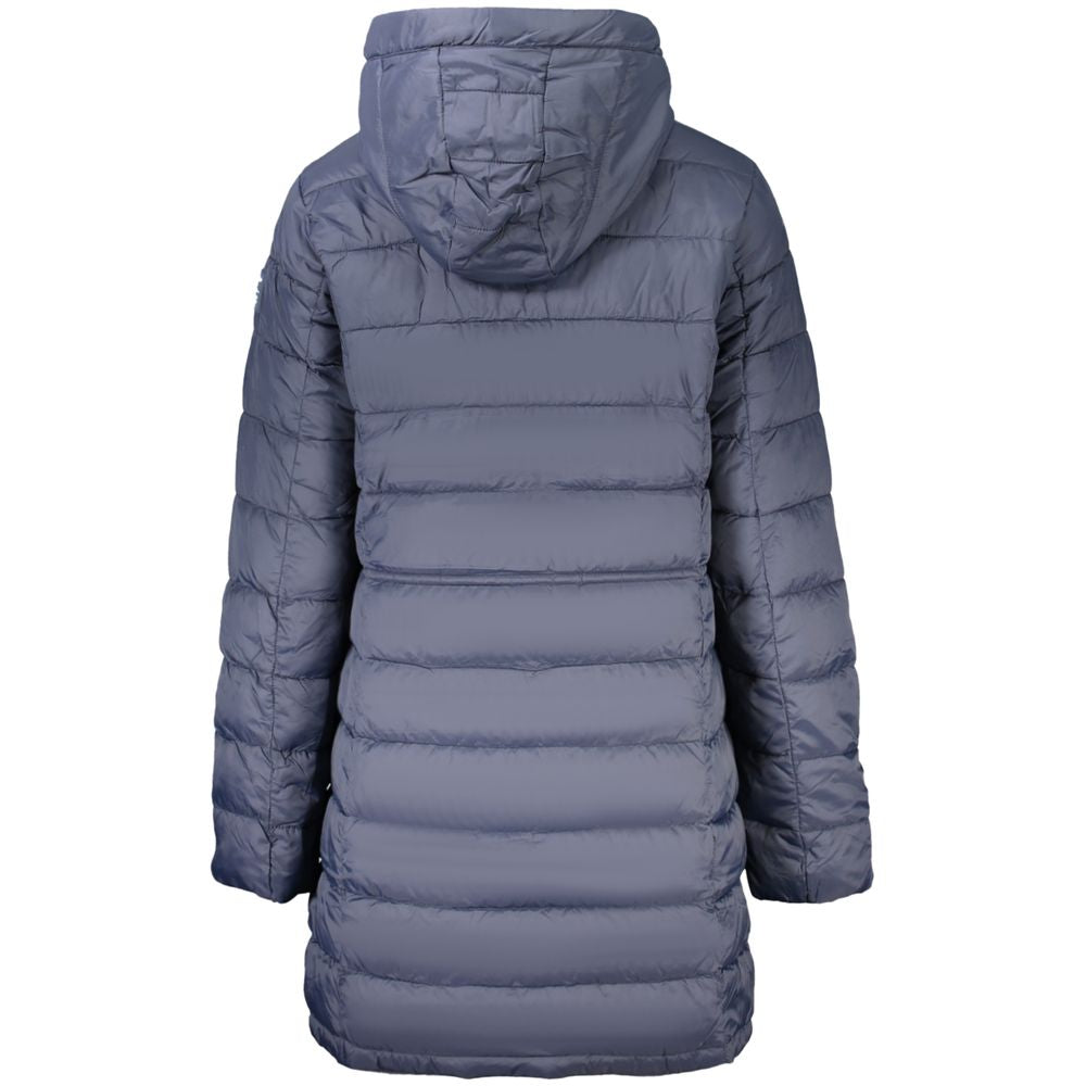Blu Poliammide Women Jacket - ventzia