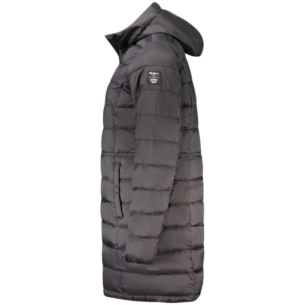 Black Polyamide Women's Jacket - ventzia