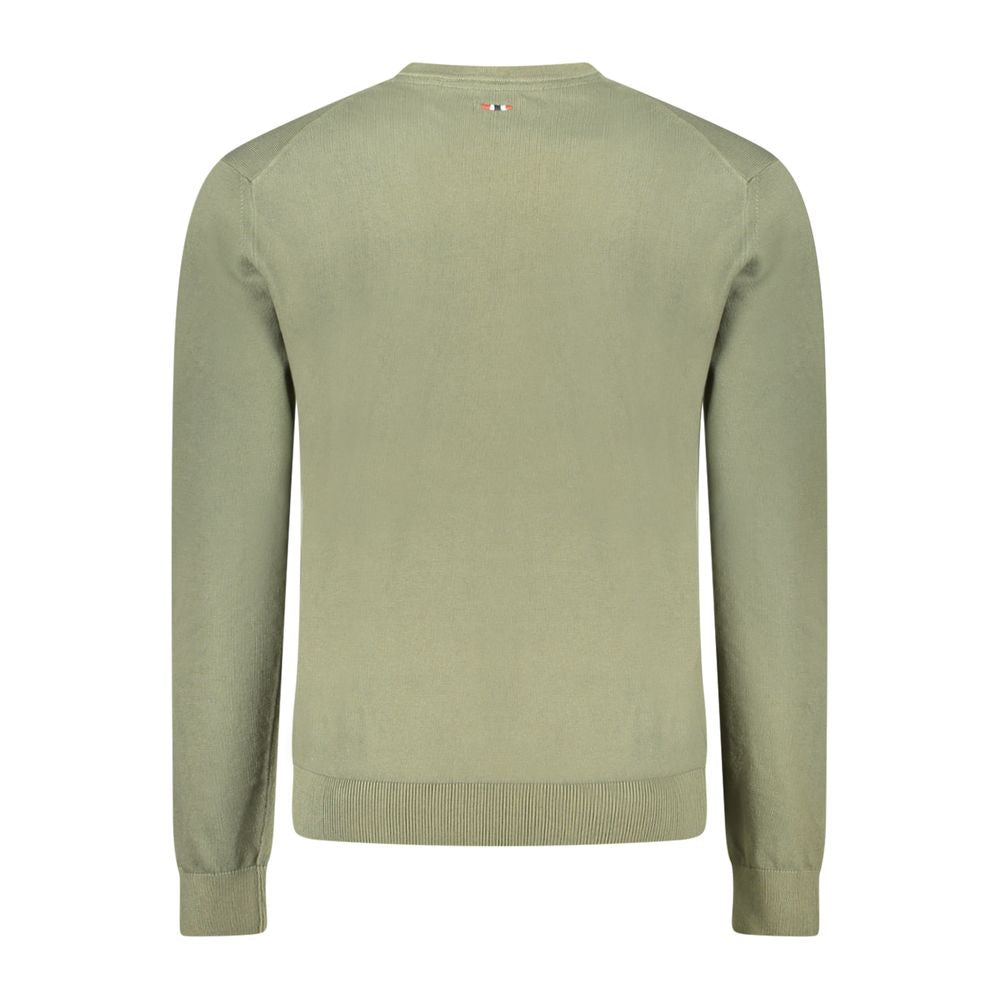Green Cotton Sweater