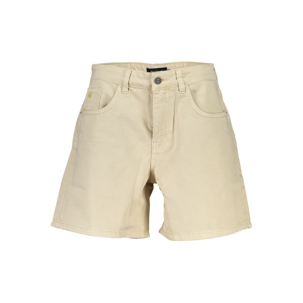 Beige Cotton Short - ventzia