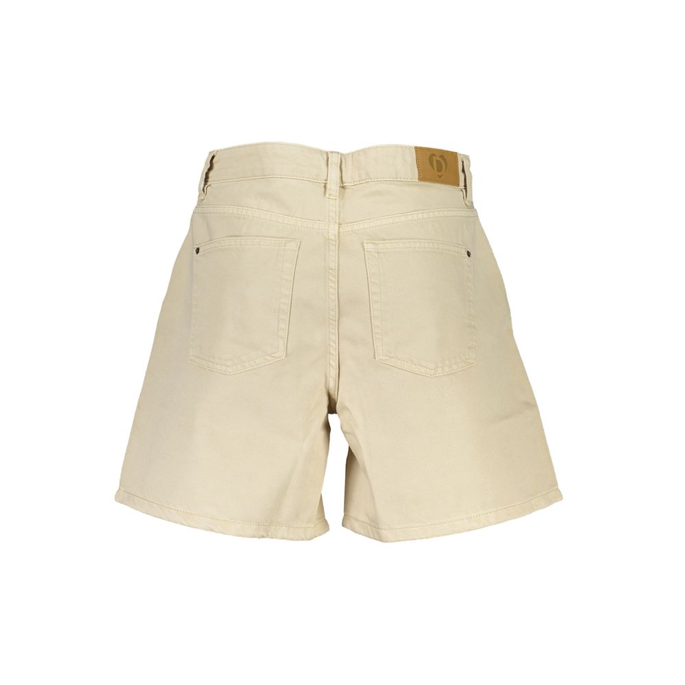 Beige Cotton Short - ventzia