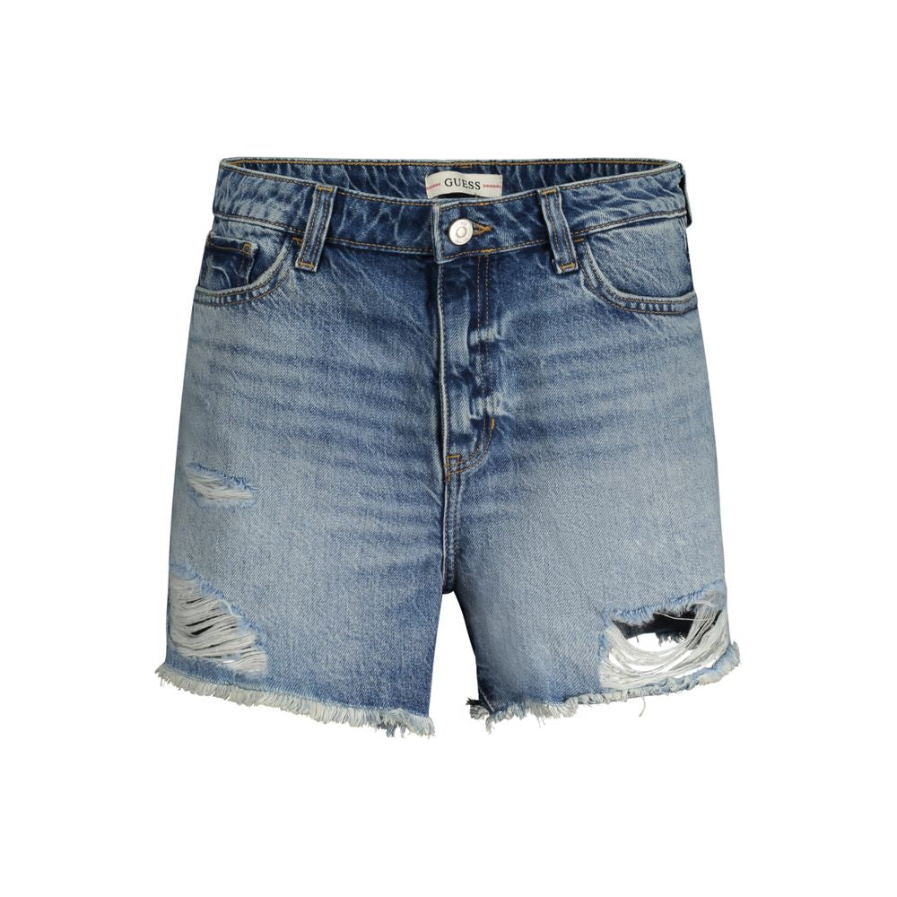 Azzurro Cotton Women Short - ventzia