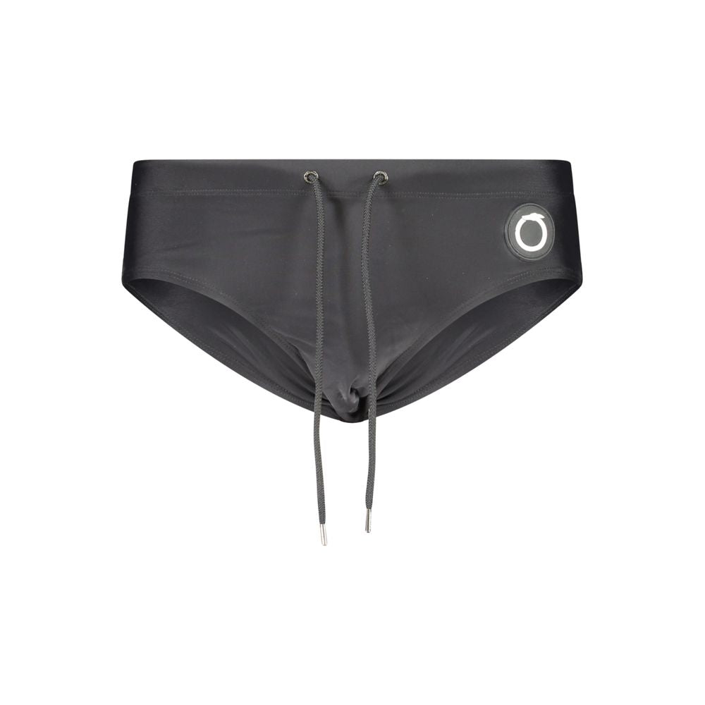 "Nero Poliammide Men's Swim Brief" - ventzia
