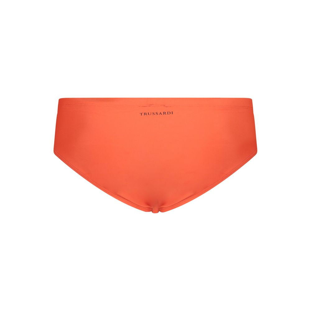 Red Poliammide Men's Swim Brief - ventzia