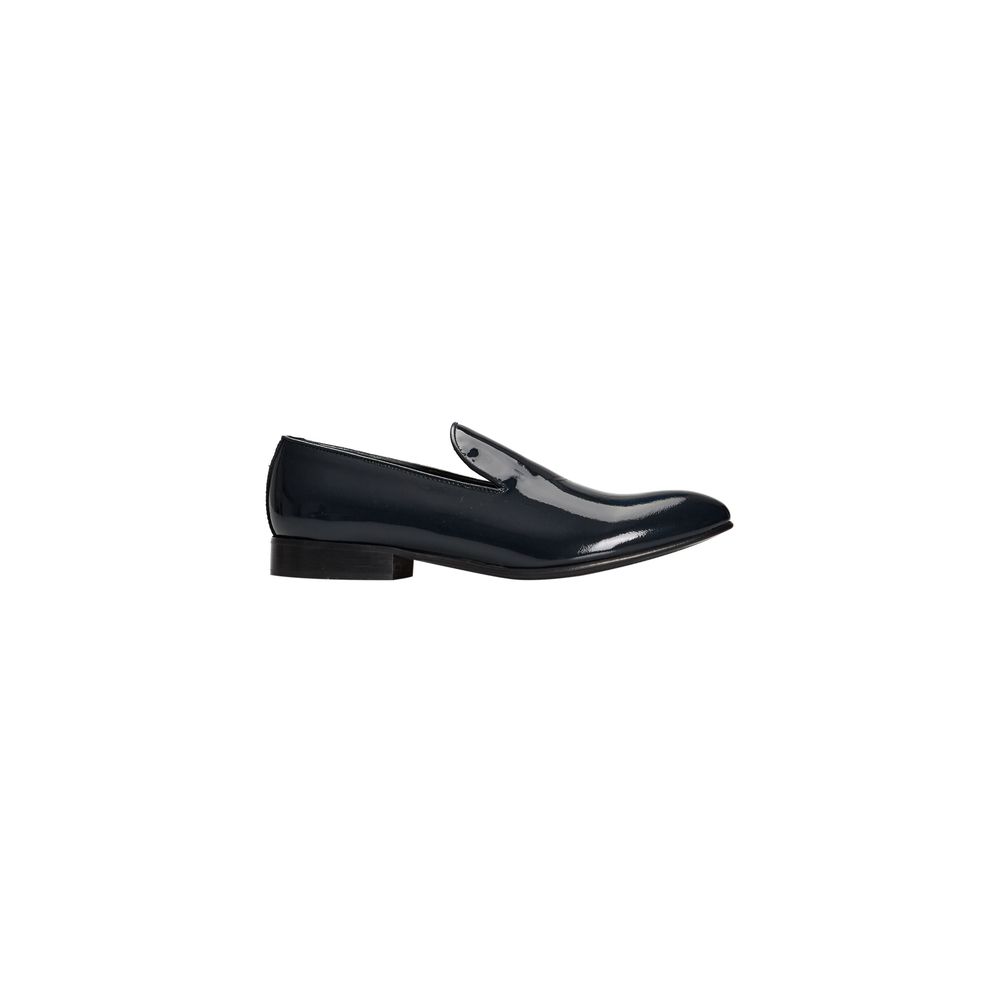 Blue Calfskin Men Loafer - ventzia