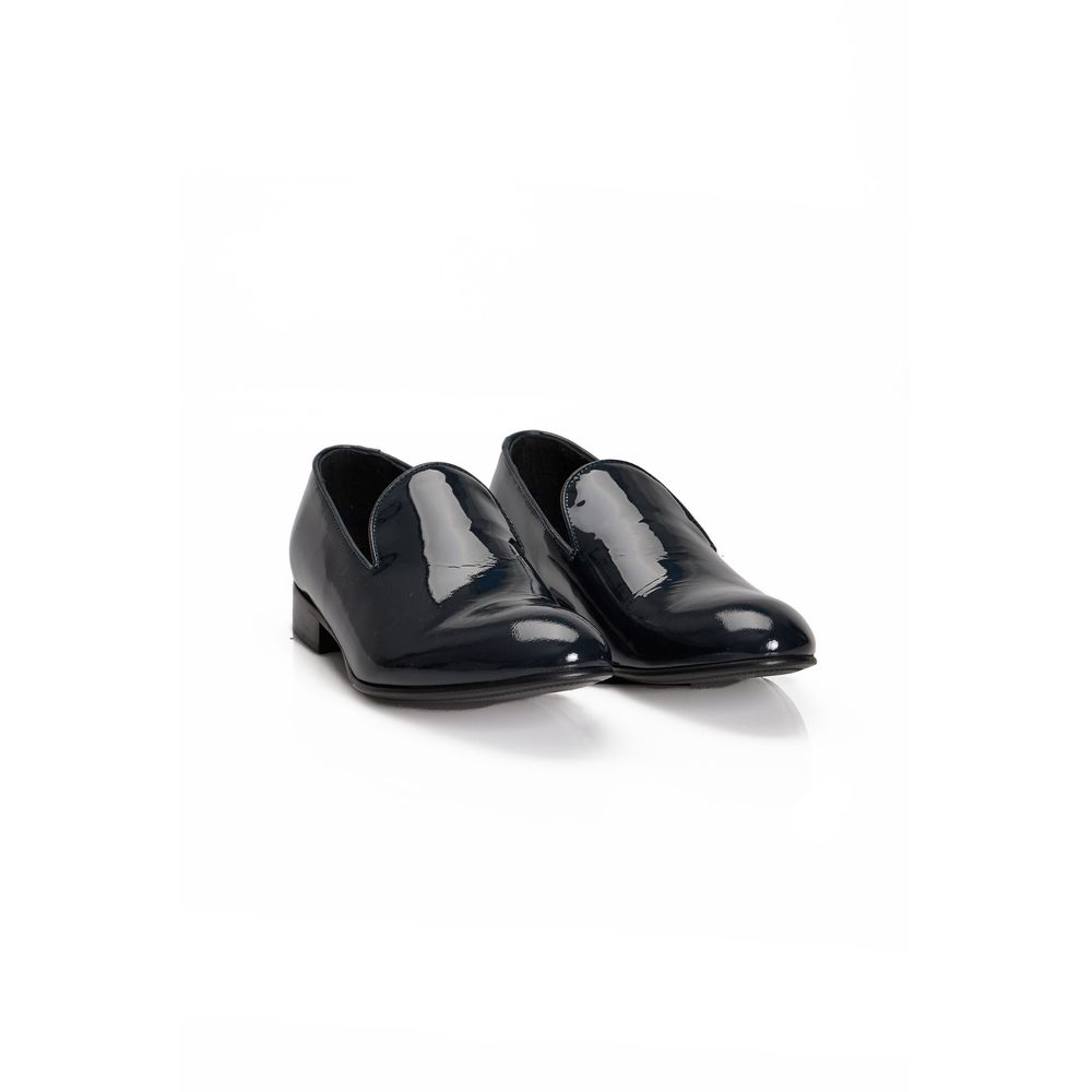 Blue Calfskin Men Loafer - ventzia