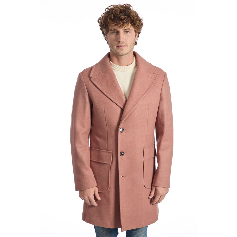 Multicolor Wool Men Jacket