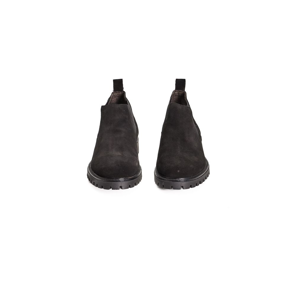 Black Calfskin Men Boot - ventzia