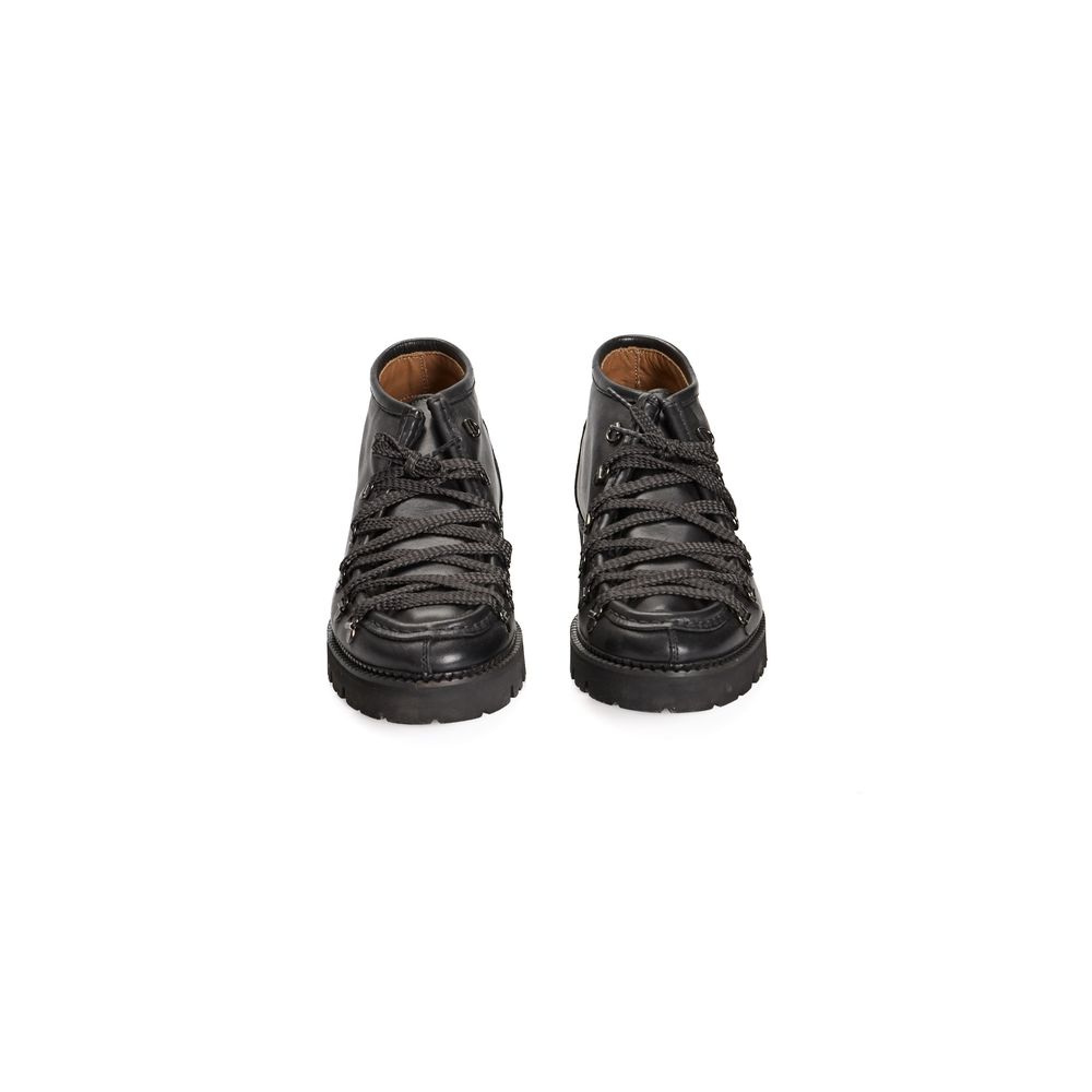 Black Calfskin Men Boot - ventzia