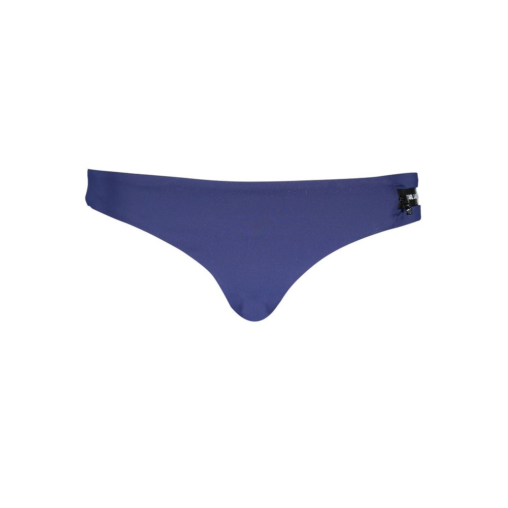 Blue Polyamide Women's Swim Brief - ventzia