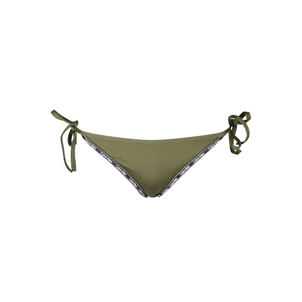 Verde Polyester Woman Swim Brief - ventzia