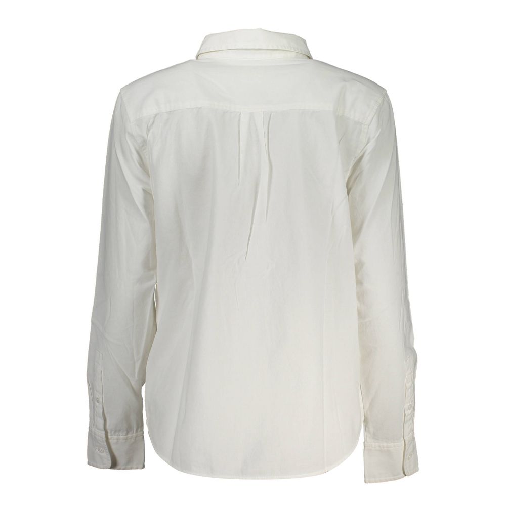 Bianco Cotton Women Shirt - ventzia