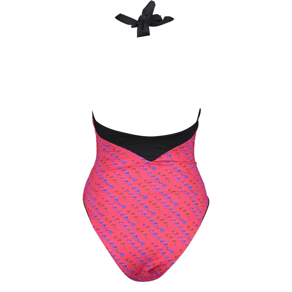 Rosso Poliammide Women Swimsuit - ventzia