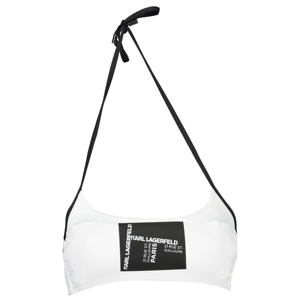 White Polyamide Women's Swimsuit
