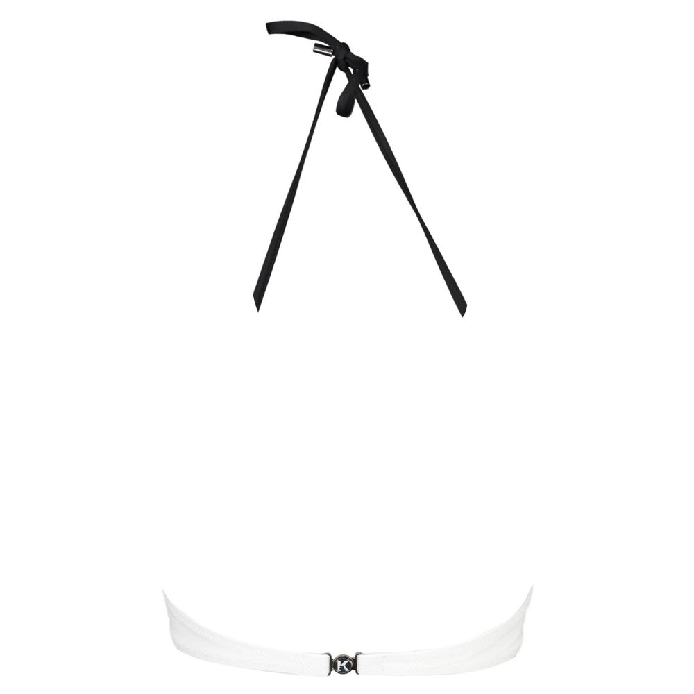 White Polyamide Women's Swimsuit - ventzia