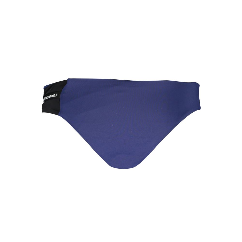 Blue Polyamide Women Swim Brief - ventzia