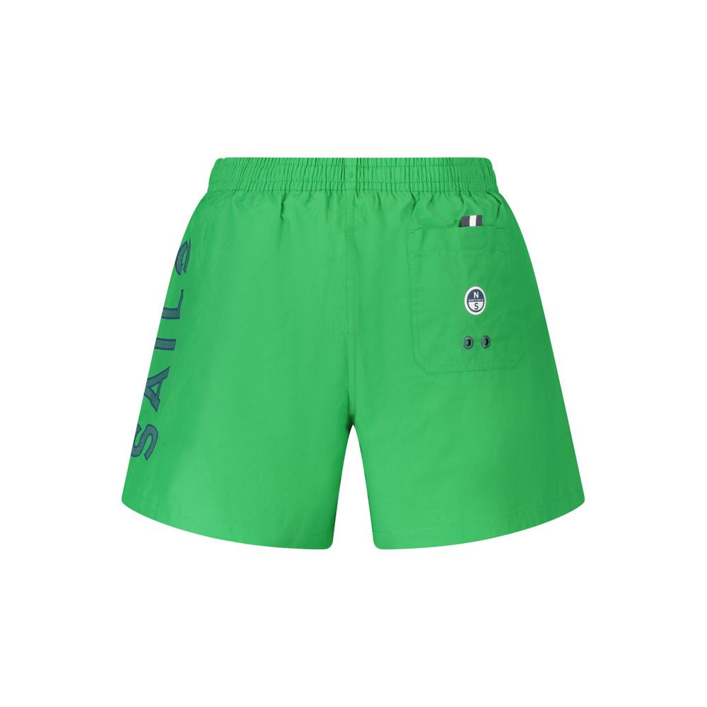 Verde Nylon Men's Swim Boxer - ventzia