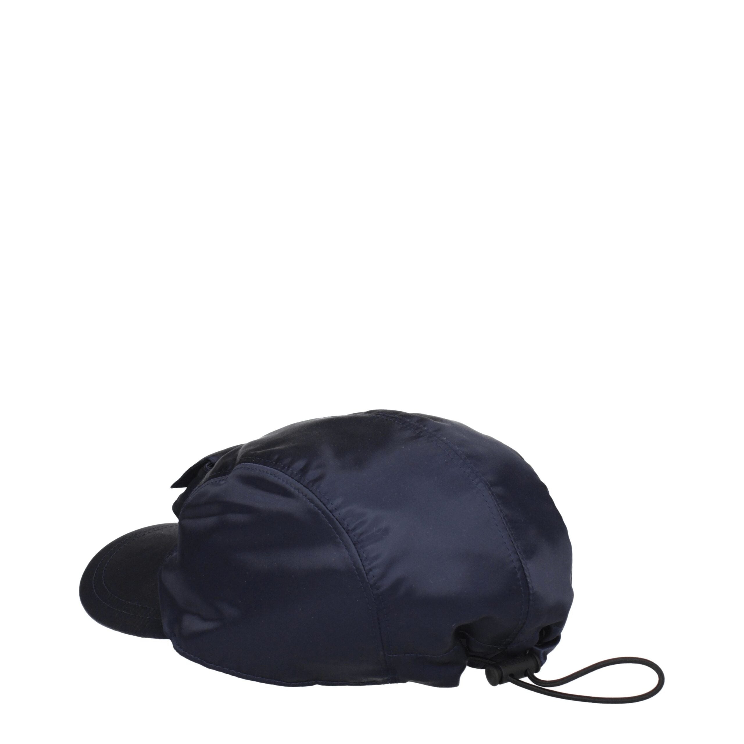 Blue Polyamide Cap (Baseball Hat) - ventzia