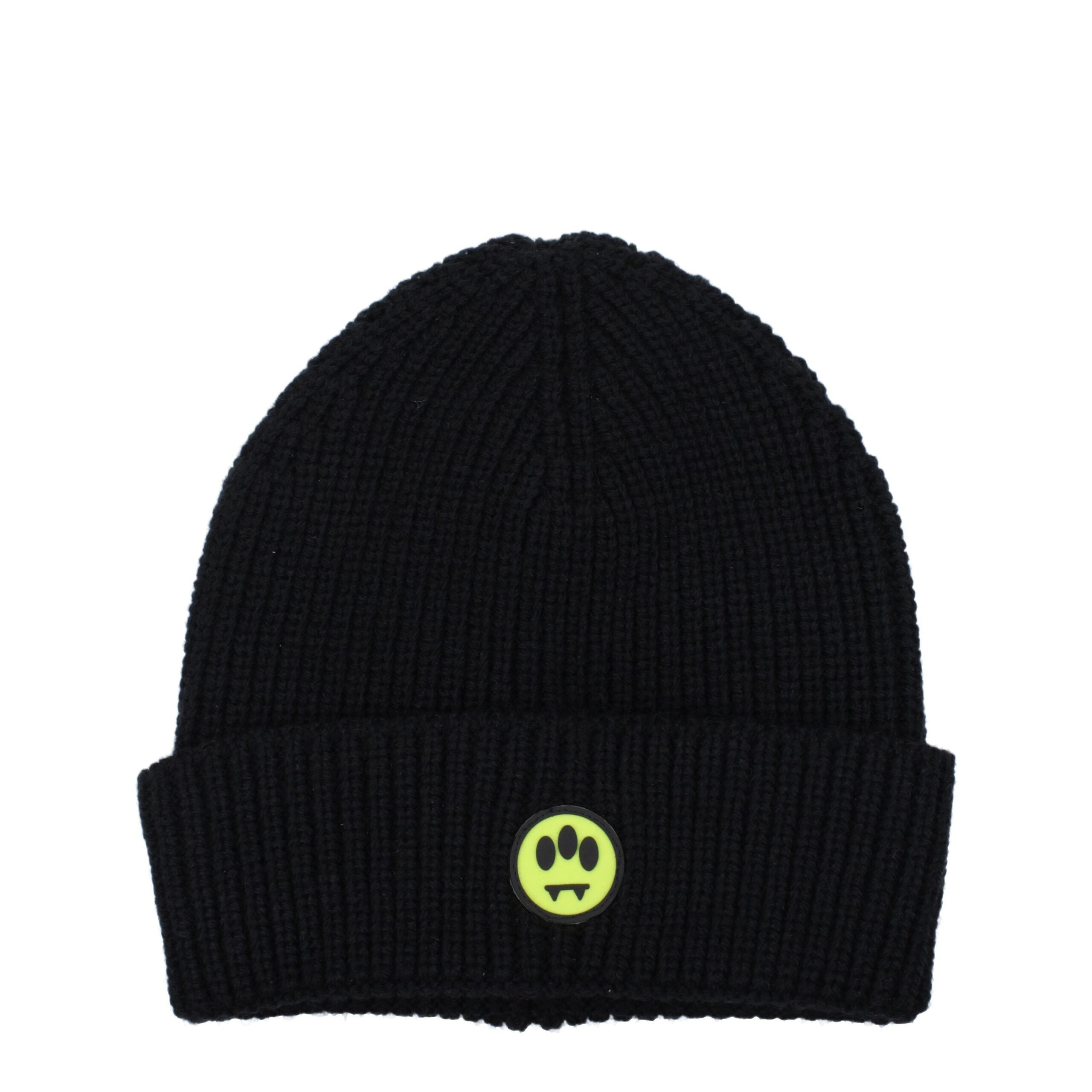 Black Wool Beanie - ventzia