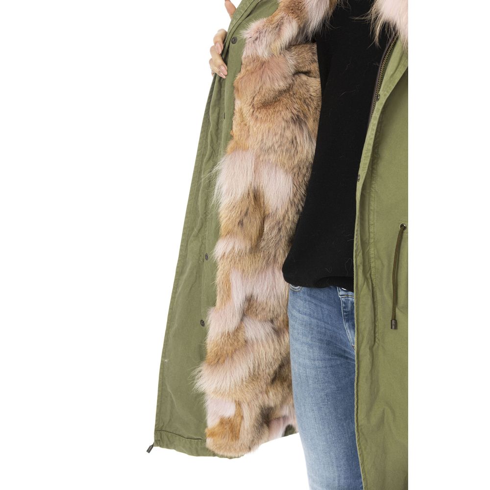 Army Cotton Women Jacket - ventzia