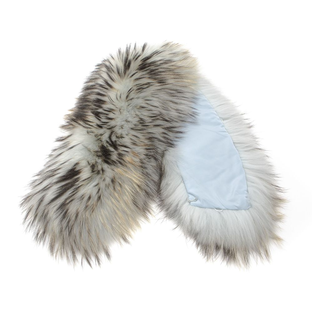 Light Blue Polyester Woman Scarf - ventzia