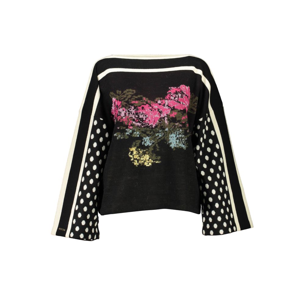 Nero Acrylic Women Sweater - ventzia
