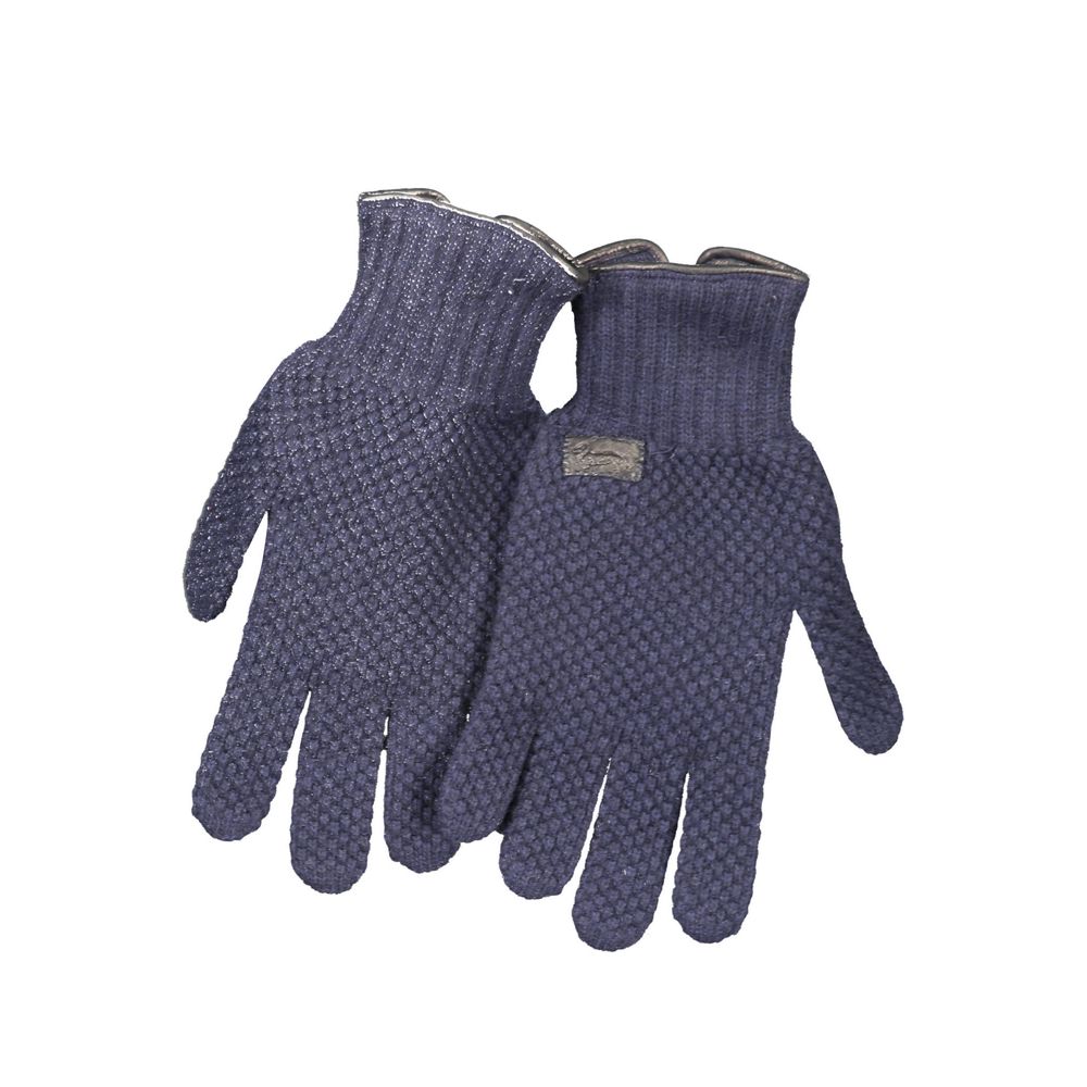 Navy Wool Men's Gloves - ventzia