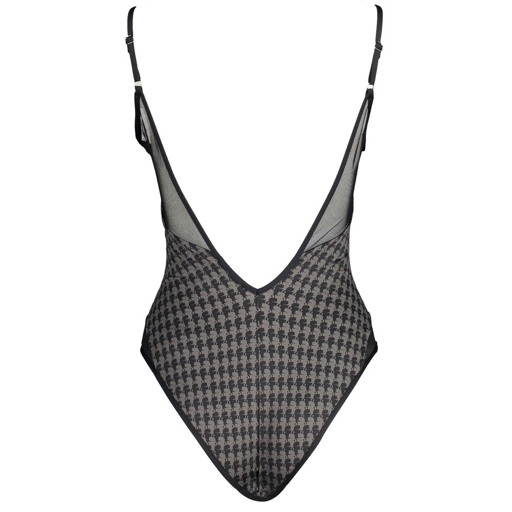 Black Polyamide Women's Swimsuit - ventzia