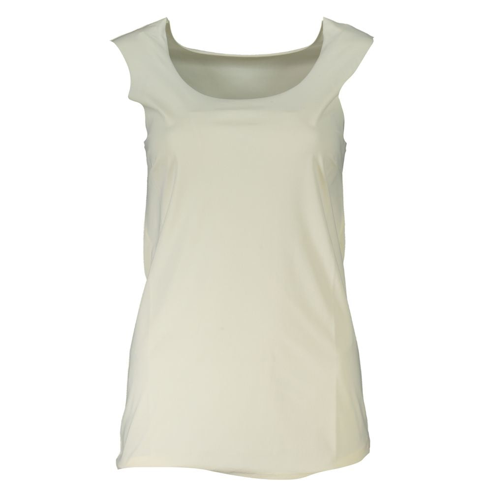 Bianco Poliammide Women's Tank Top - ventzia