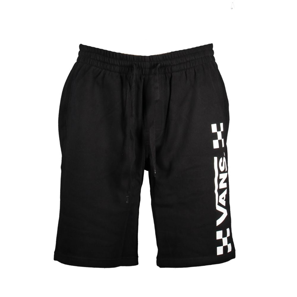 Black Cotton Men's Sweatpant - ventzia
