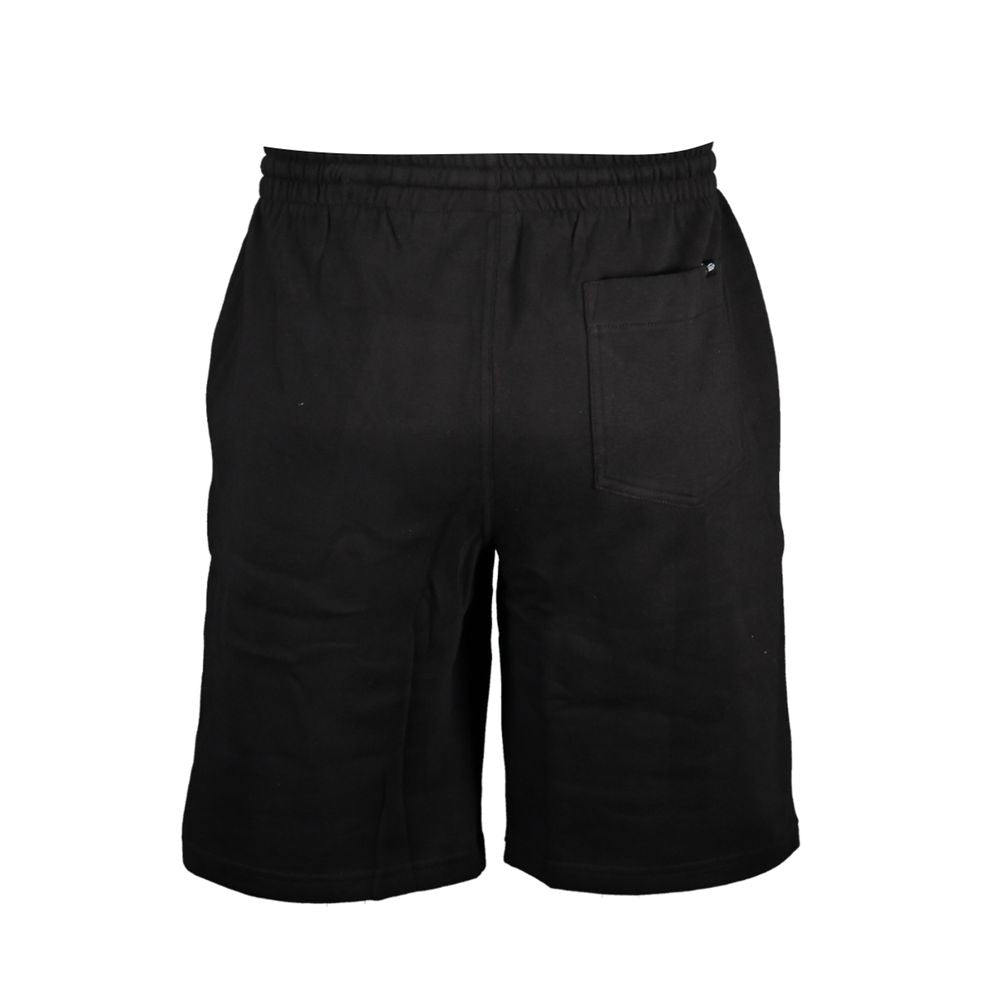 Black Cotton Men's Sweatpant - ventzia