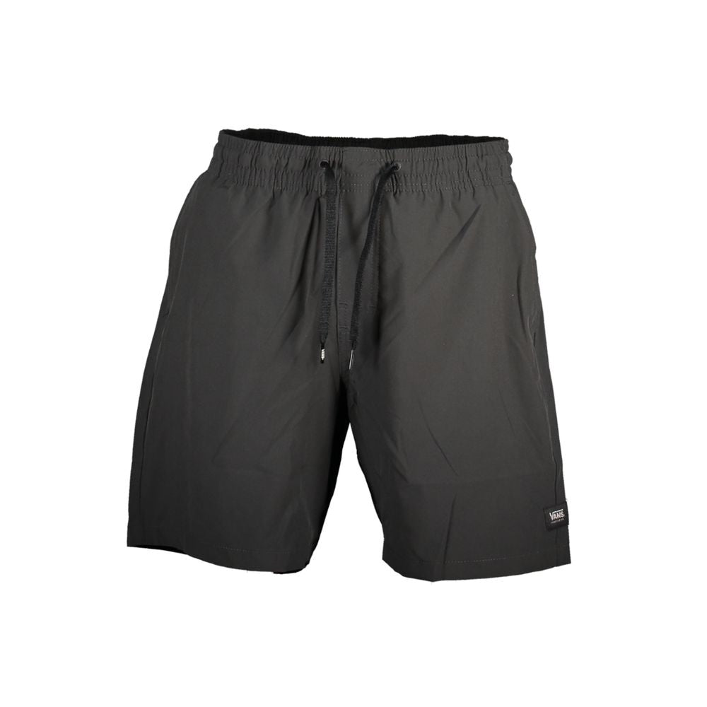 Nero Polyester Mens Sweatpants - ventzia