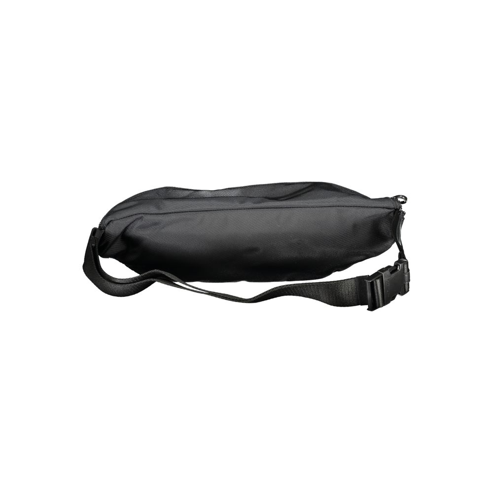 Black Polyester Men's Bag - ventzia