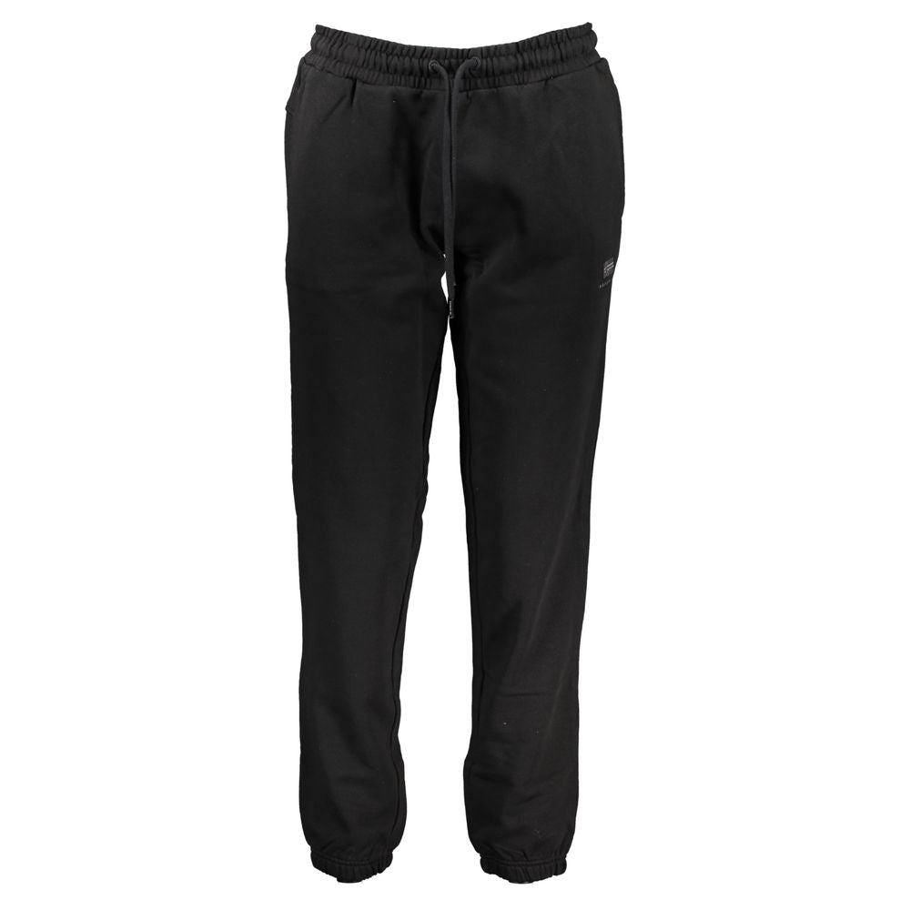Black Cotton Women's Track Pant - ventzia