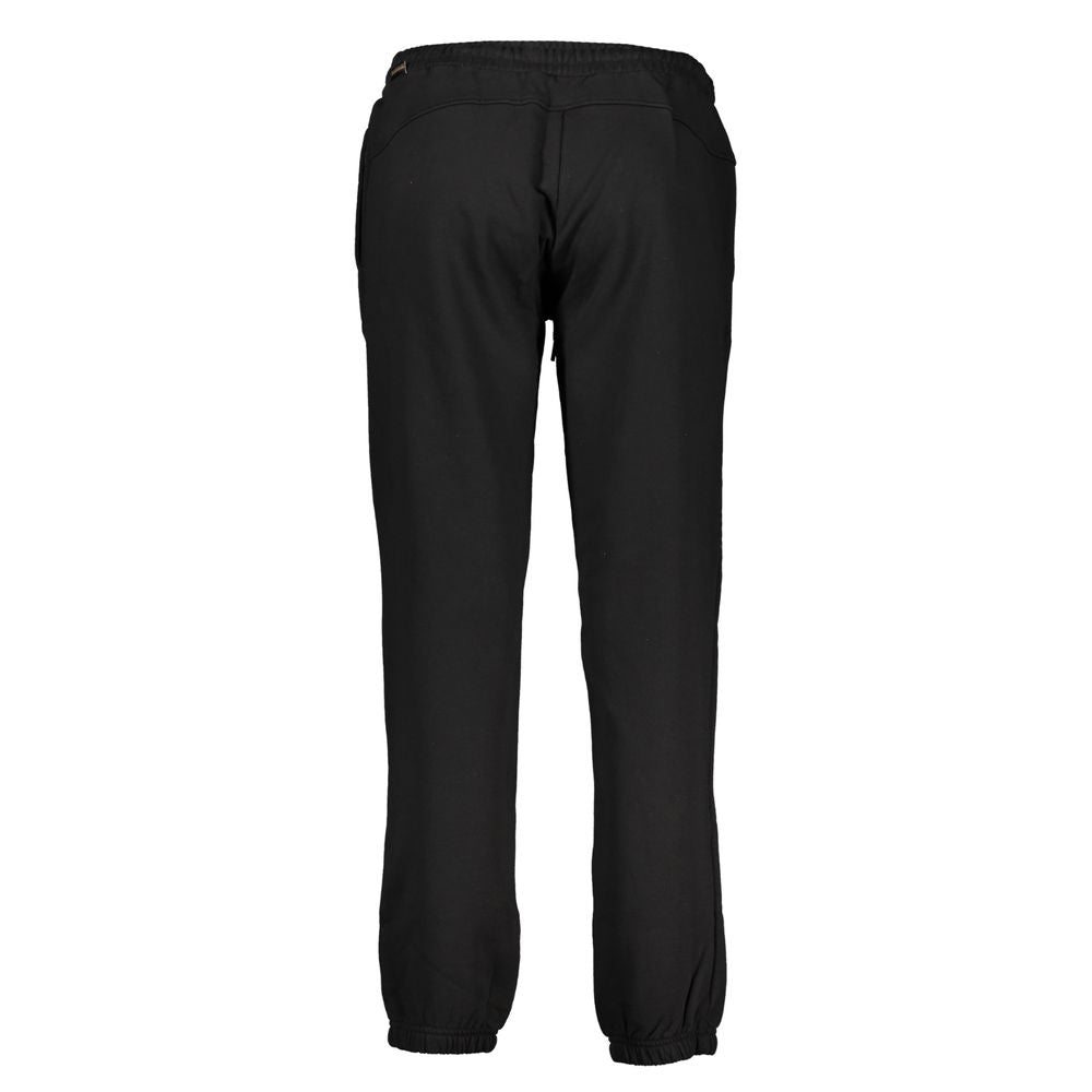 Black Cotton Pant - ventzia