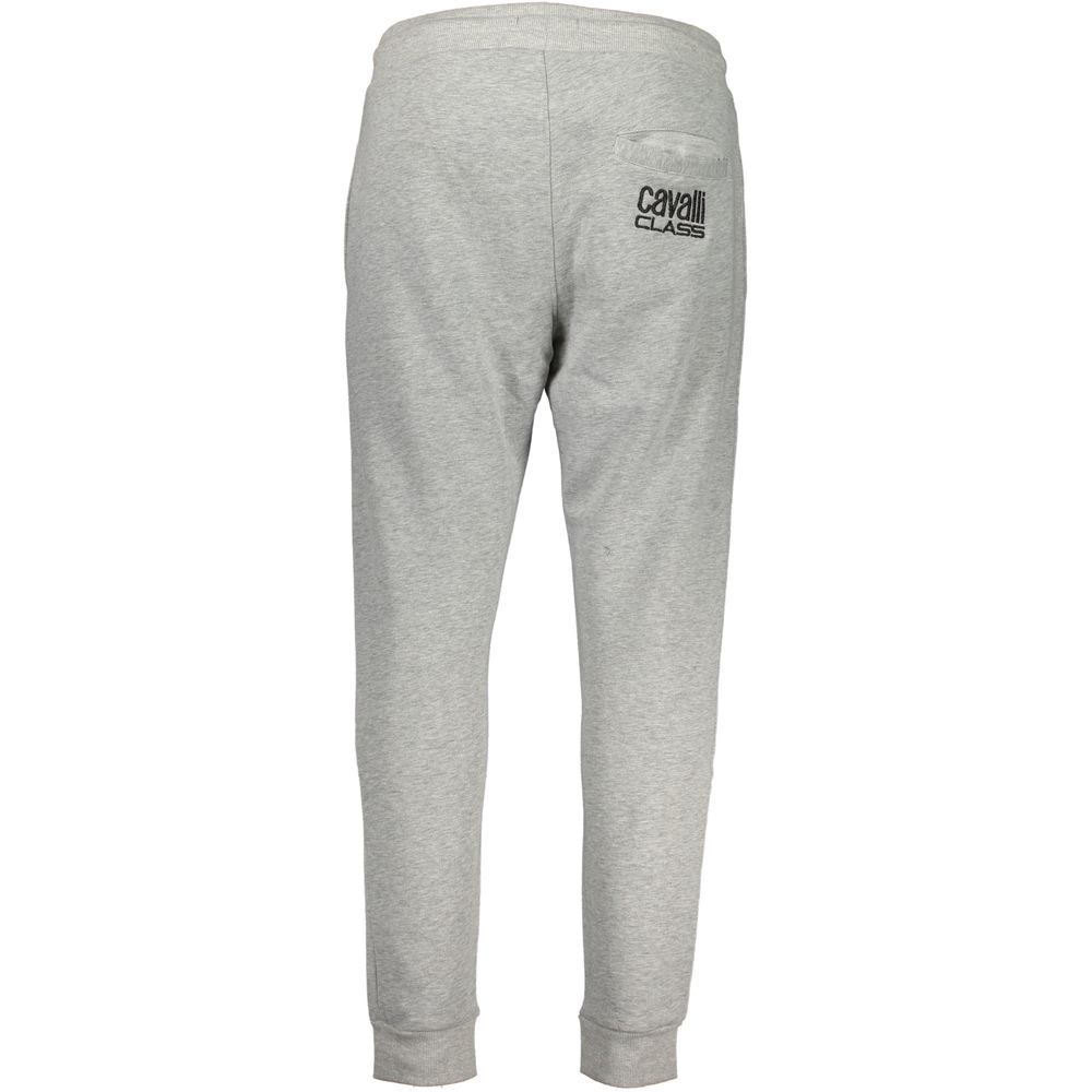 Grigio Polyester Men's Sweatpant - ventzia