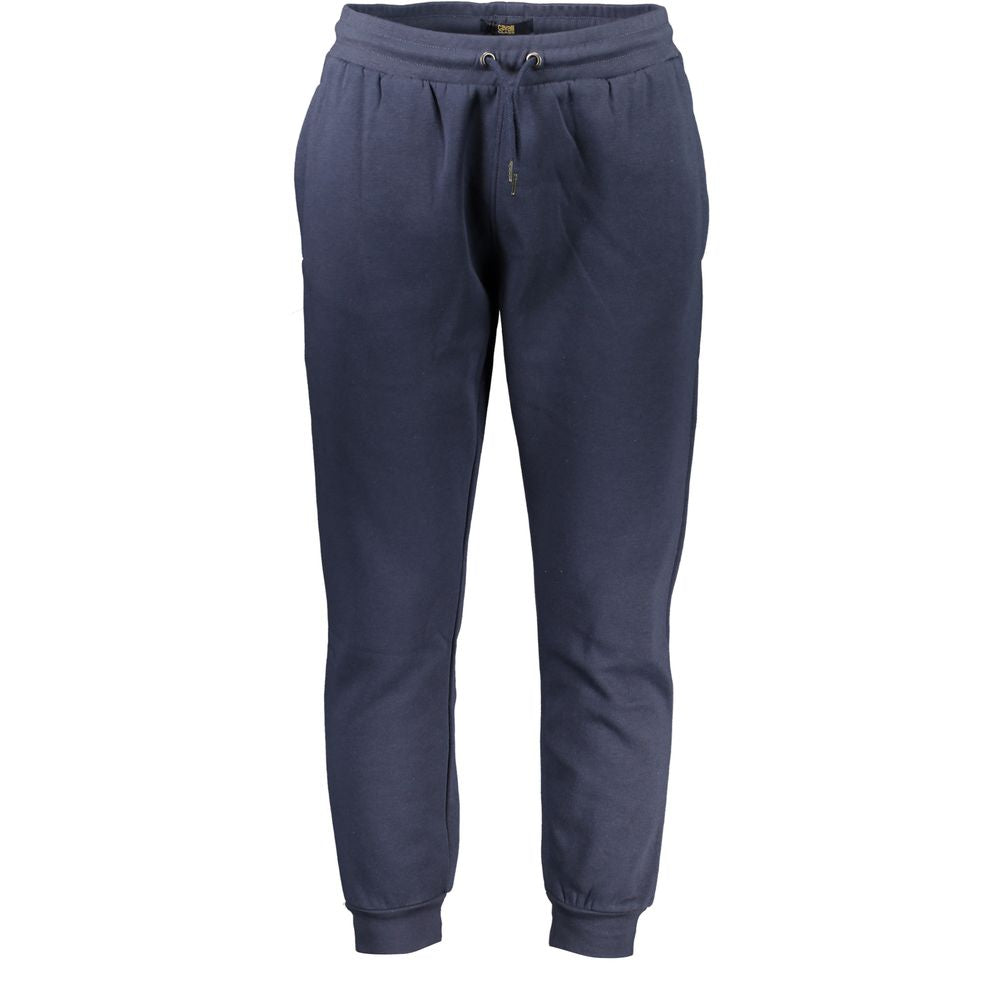 Blu Polyester Men's Track Pant - ventzia