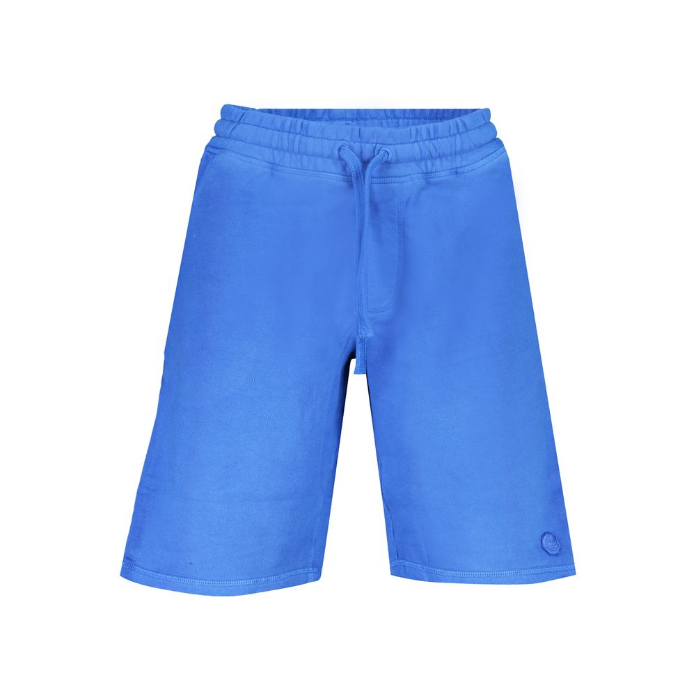 Blue Cotton Men's Sweatpants - ventzia