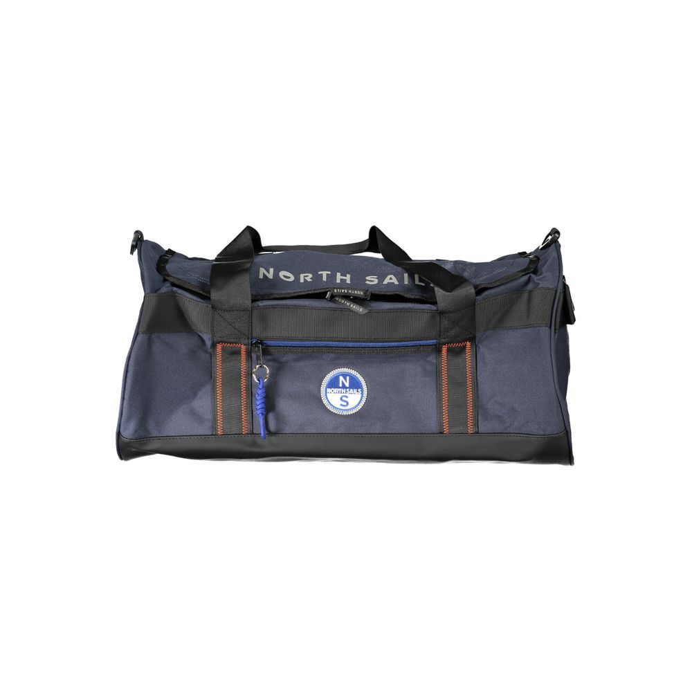 Blu Polyester Men Duffle Bag - ventzia