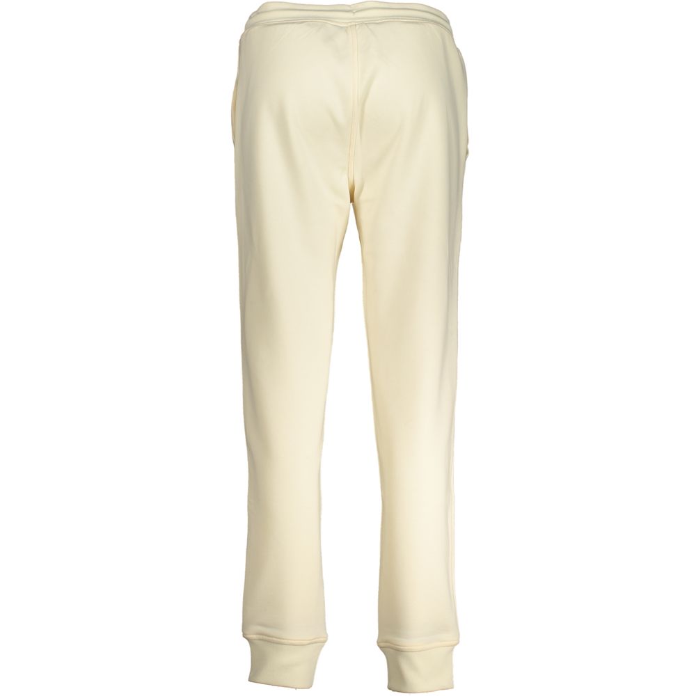 Beige Polyester Pant - ventzia